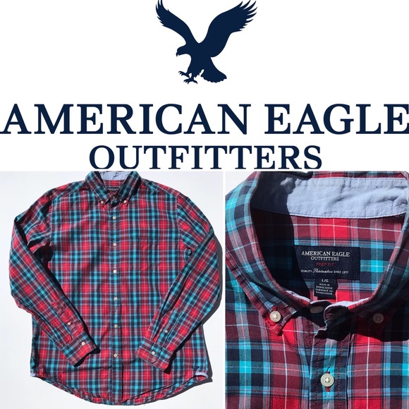 American Eagle Outfitters Other - AMERICAN EAGLE l Men’s plaid shirt